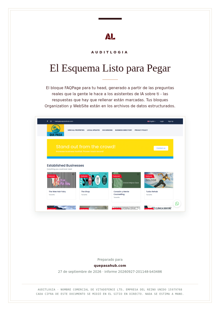 El Esquema Listo para Pegar