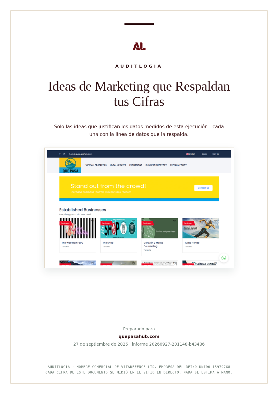 Ideas de Marketing que Respaldan tus Cifras