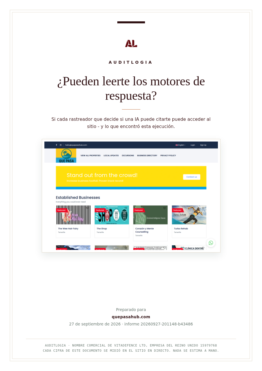 ¿Pueden leerte los motores de respuesta?