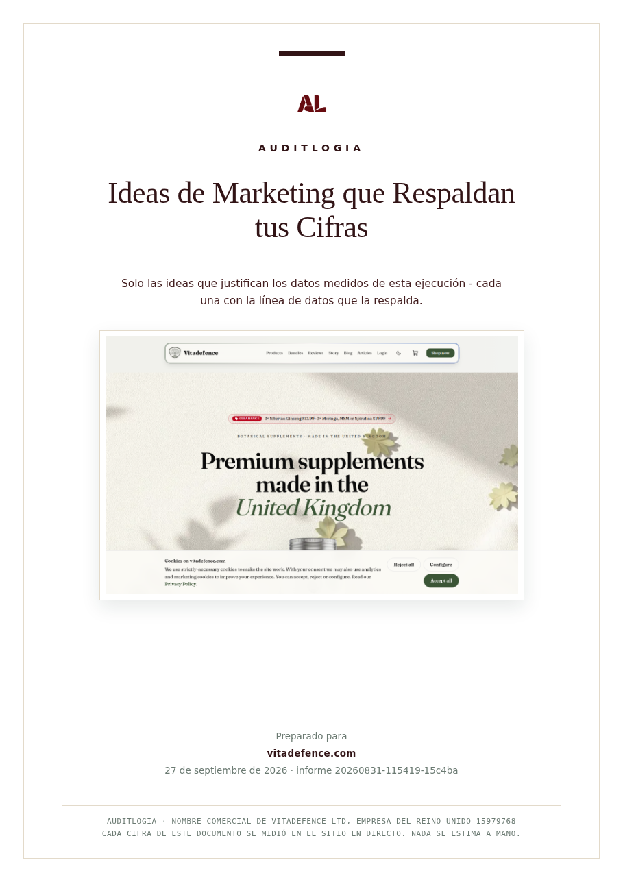 Ideas de Marketing que Respaldan tus Cifras