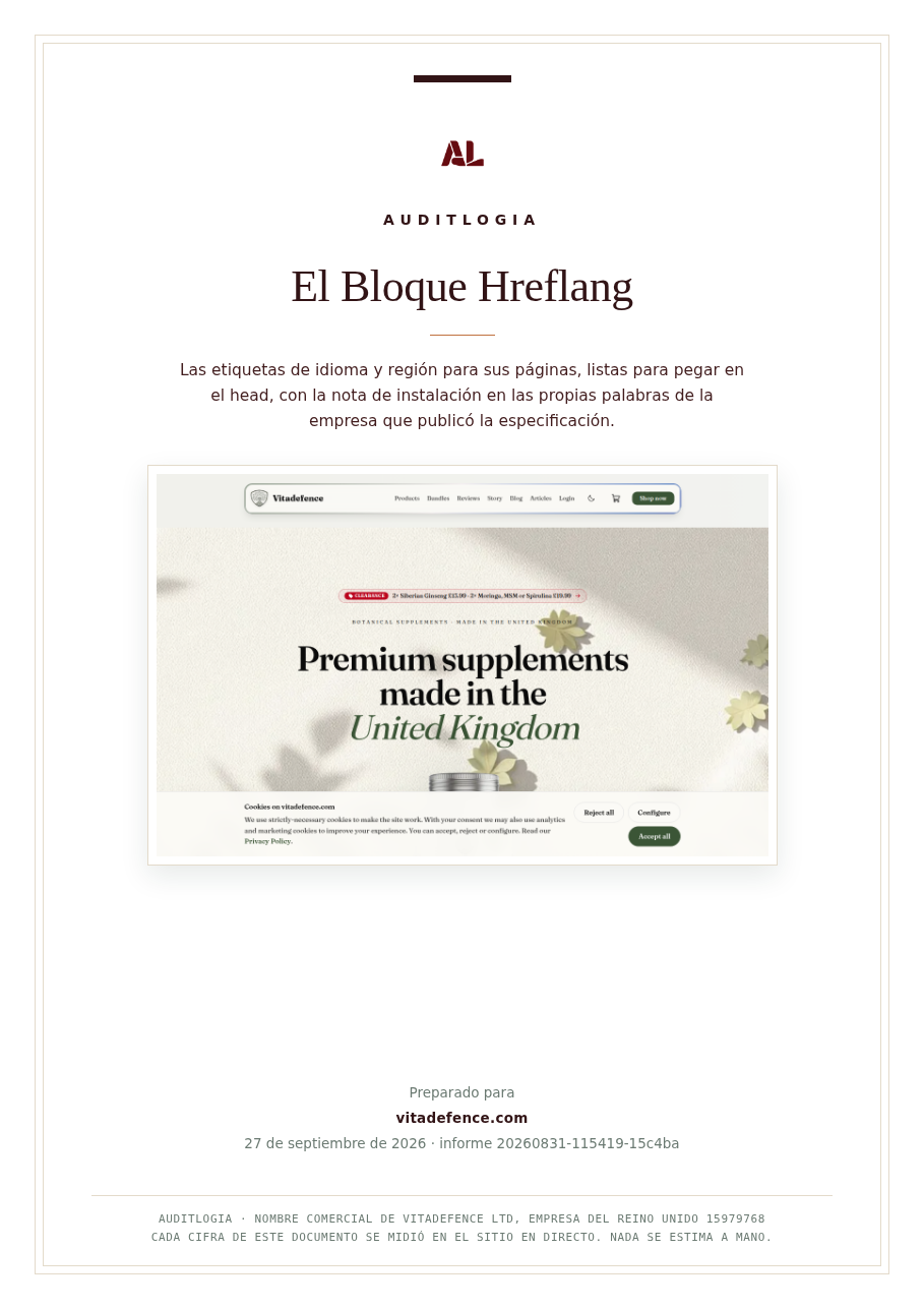 El Bloque Hreflang