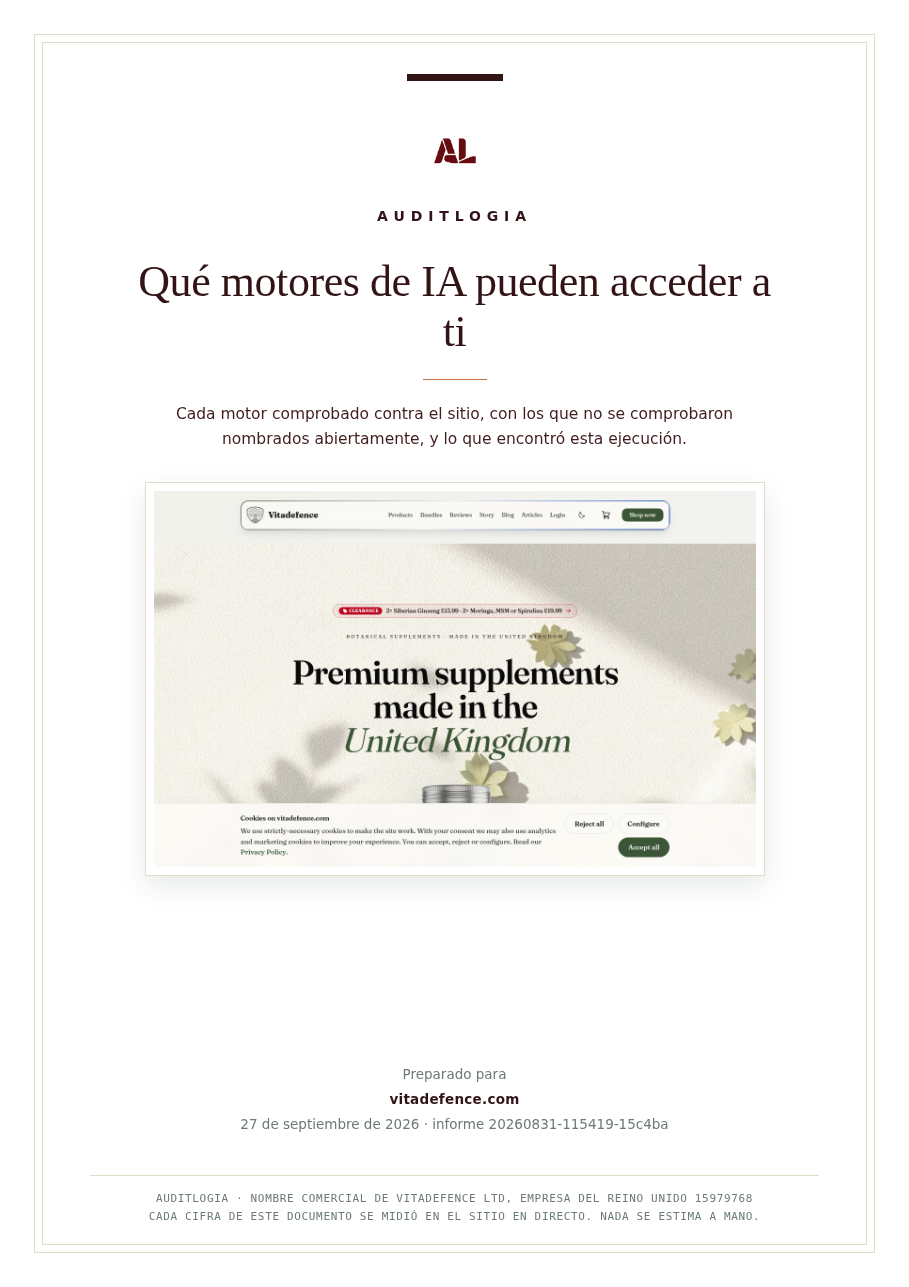 Qué motores de IA pueden acceder a ti